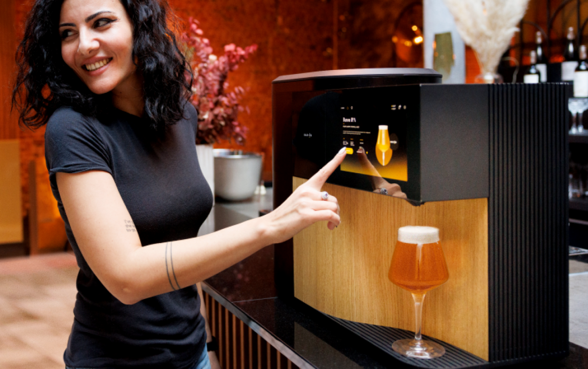 WUT. Belgisch bedrijf maakt bier met ‘bierprinter’
