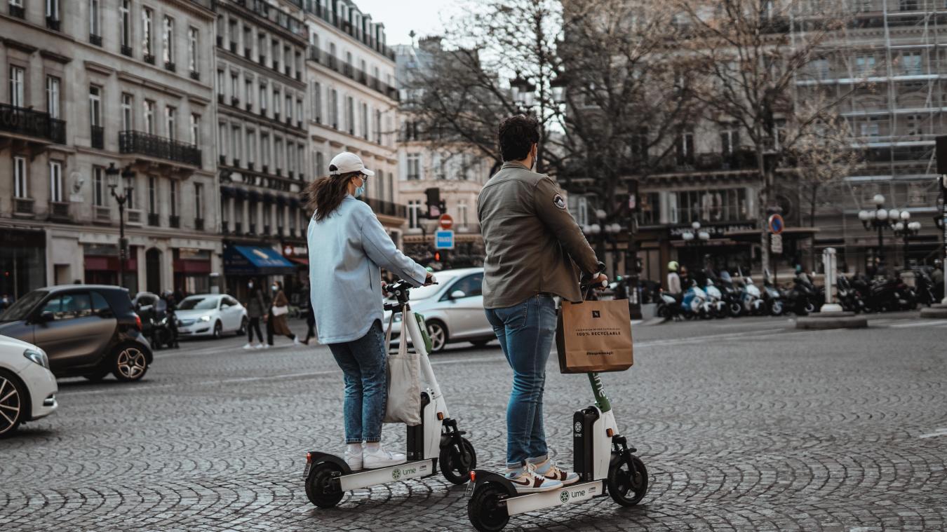 Parijzenaars stemmen tegen elektrische deelsteps