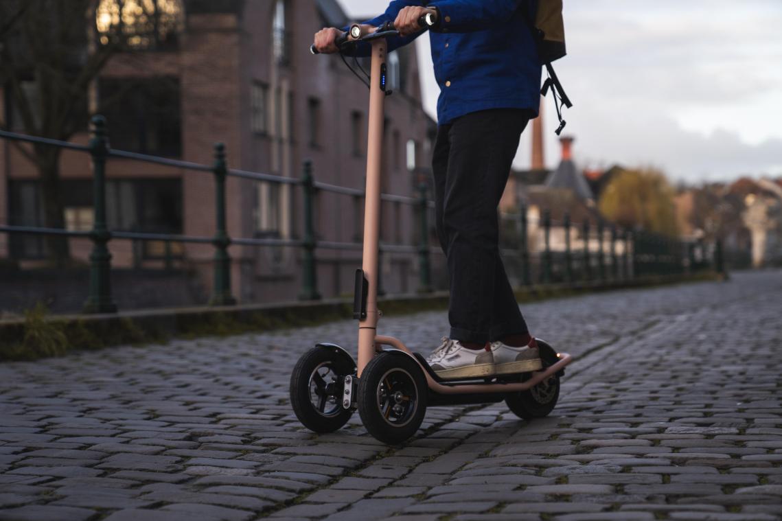 Gentse start-up TAITO lanceert eerste Belgische driewielige e-step