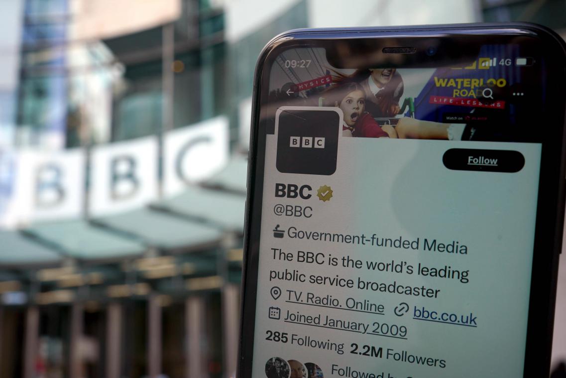 Twitter-CEO Musk is bereid om label BBC weer aan te passen