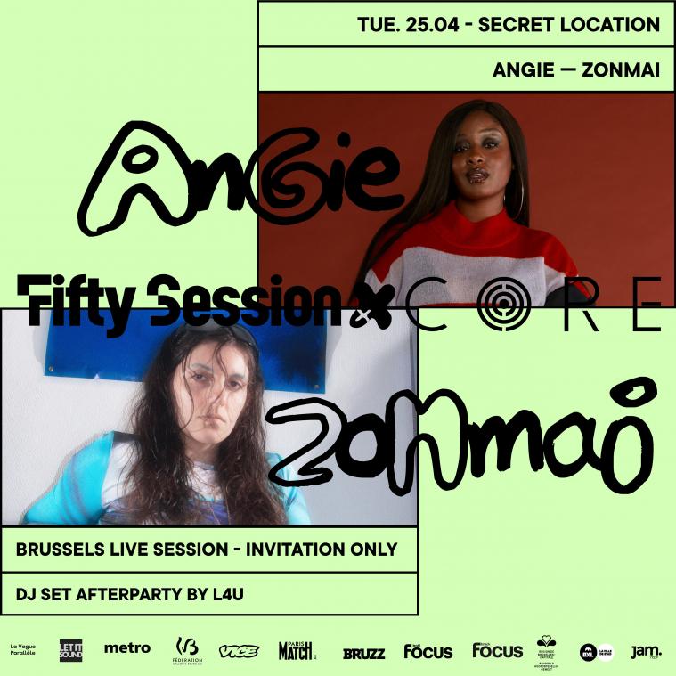 WEDSTRIJD: Maak kans op een duoticket voor de Fifty Session van Zonmai en Angie op 25 april