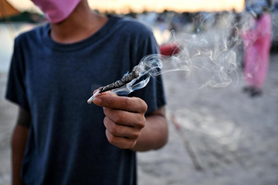 Schizofrenie bij jonge mannen is vaak te wijten aan cannabisgebruik