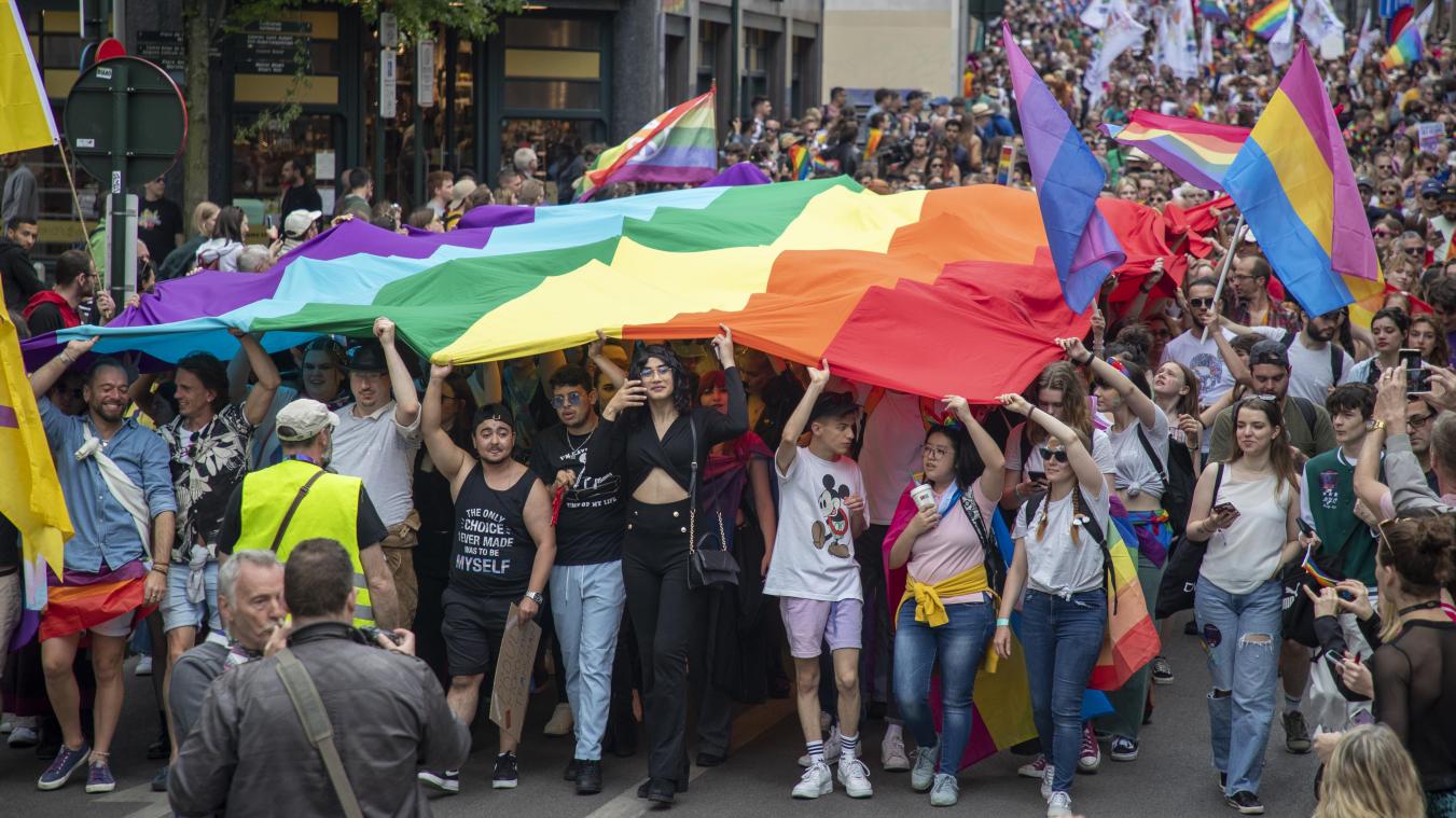 Meer dan 150.000 deelnemers aan Brussels Pride