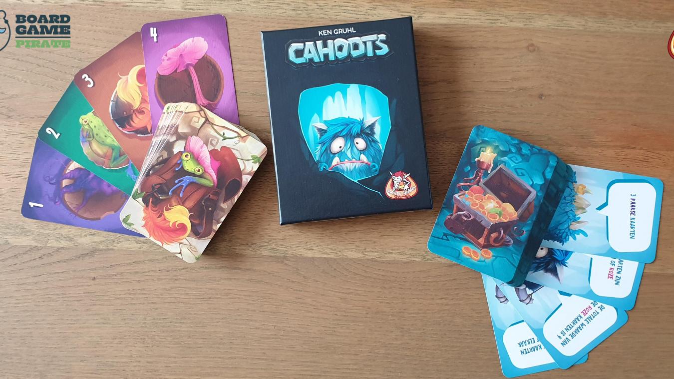 Cahoots: zwijgen is goud in dit kaartspel
