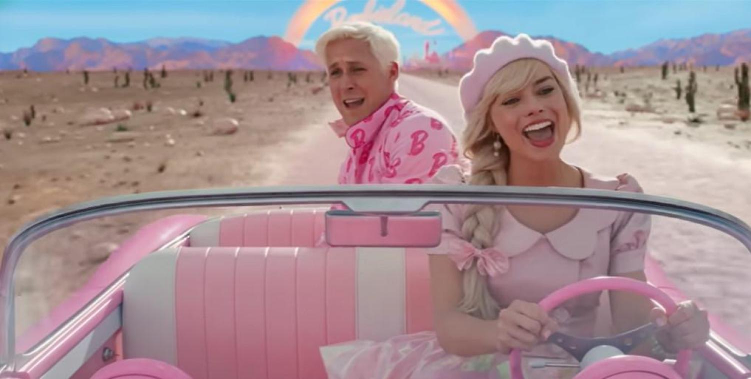 OEPS. Franse Barbieposter is een beetje pikanter dan bedoeld