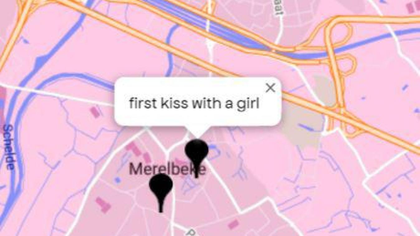«Hier kwam ik uit de kast»: Queering the map pint jouw queer ervaringen vast op een kaart