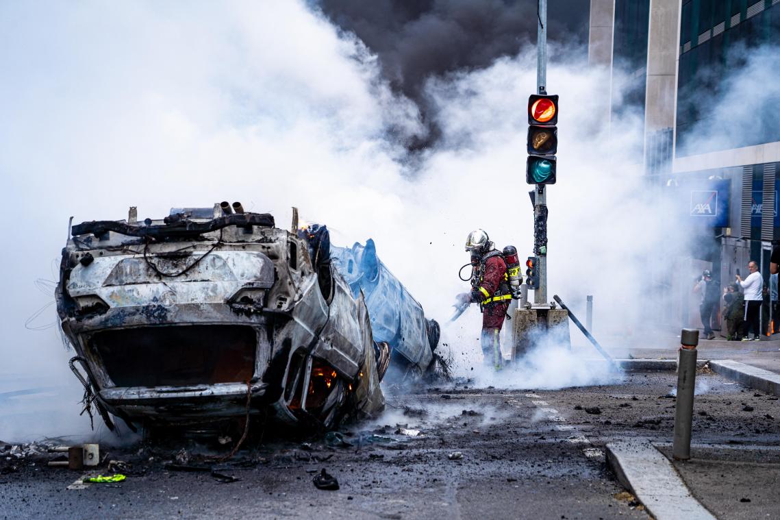 719 arrestaties bij vijfde protestnacht op rij in Frankrijk na dood van tiener door politiekogel