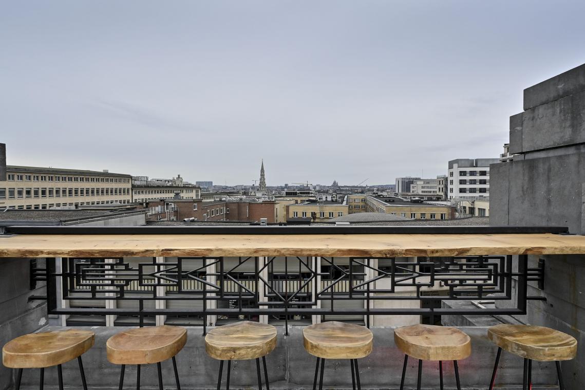 Artistieke partners nemen hele zomer lang de rooftop bar van Bozar over