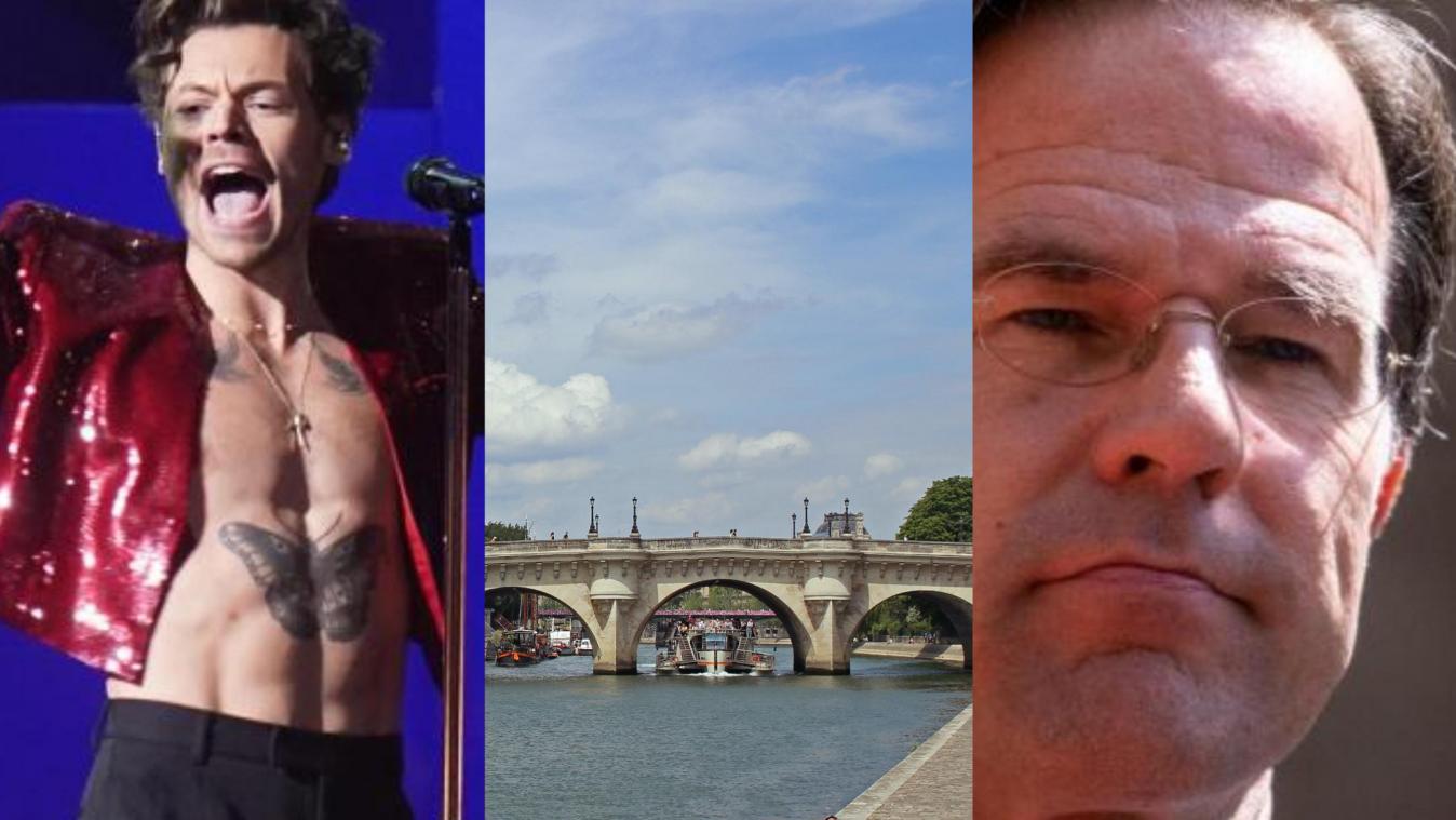 Het belangrijkste nieuws van 10 juli: Mark Rutte zegt politiek vaarwel, zwemmen in de Seine en is Harry Styles gewond?