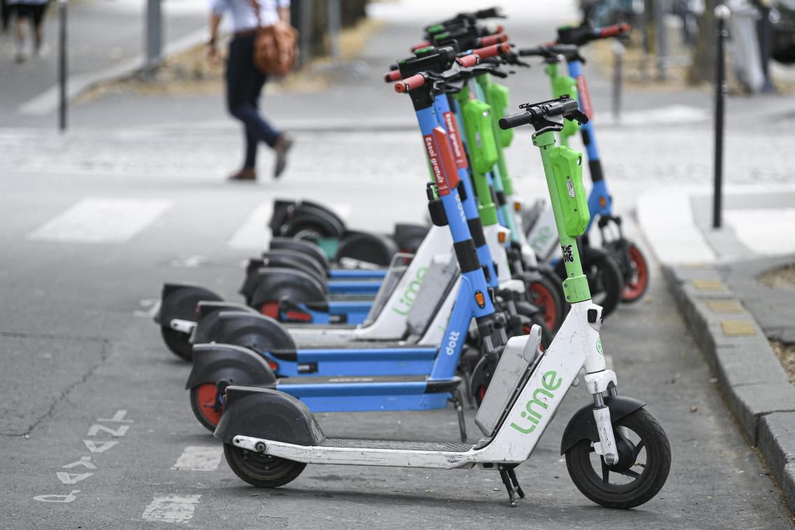 Dit zijn de nieuwe regels voor deelsteps in Brussel