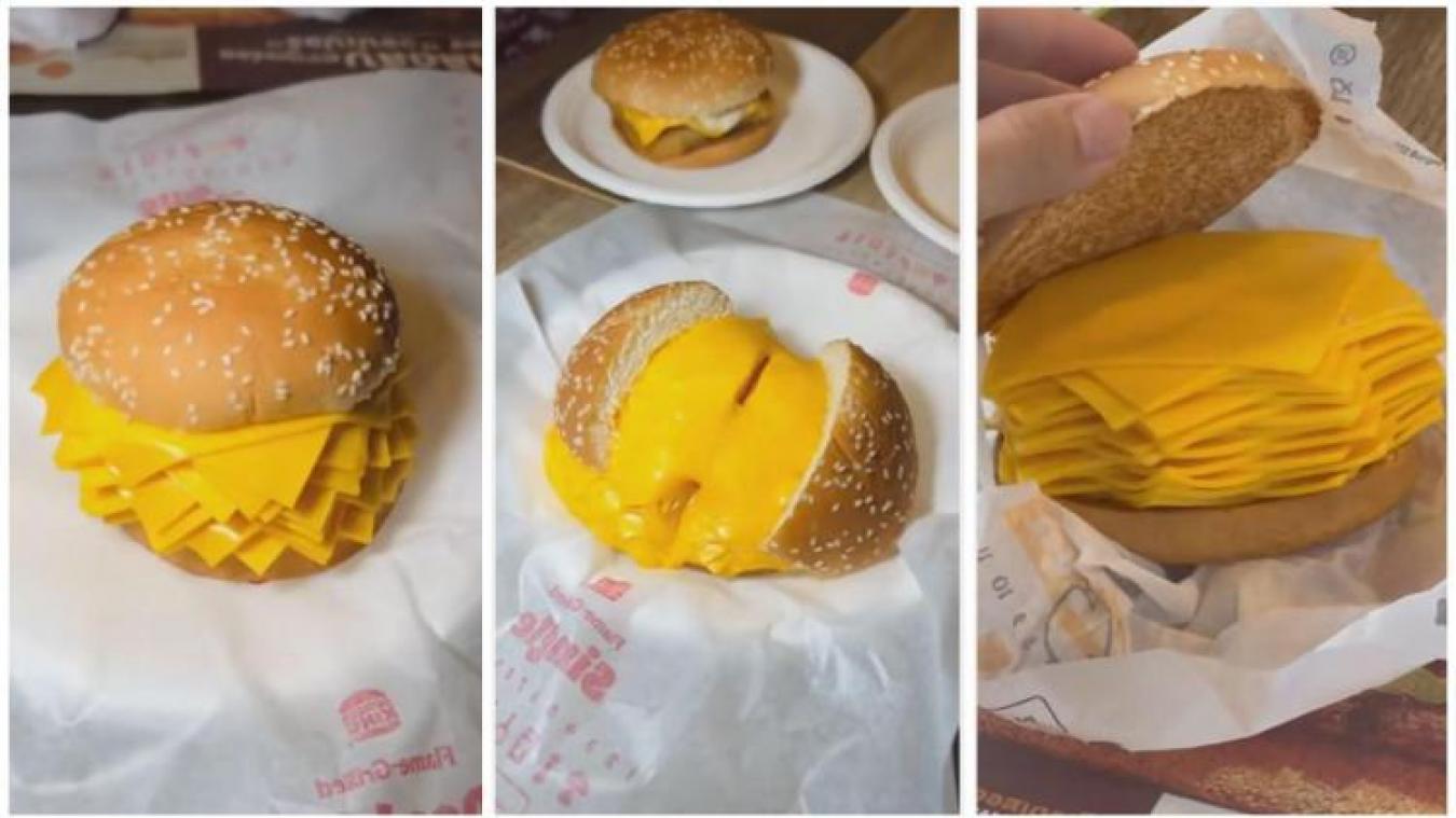 De ‘Real Cheese Burger’ moet de ranzigste burger op de markt zijn