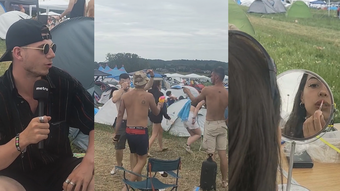 Dour: hoe is het leven op de camping? (video)