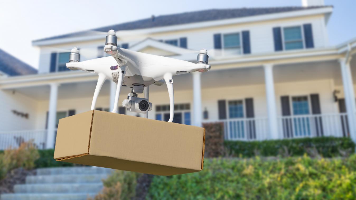 COOL. Britse post doet eerste verzendingen per drone