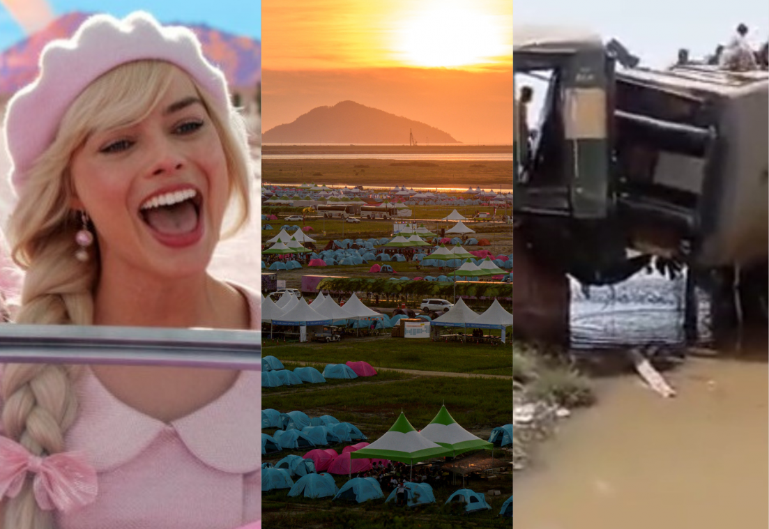 Het belangrijkste nieuws van 7 augustus: World Scout Jamboree ingekort door naderende tyfoon, ‘Barbie’ overschrijdt kaap van 1 miljard dollar opbrengst en trein ontspoort in Pakistan