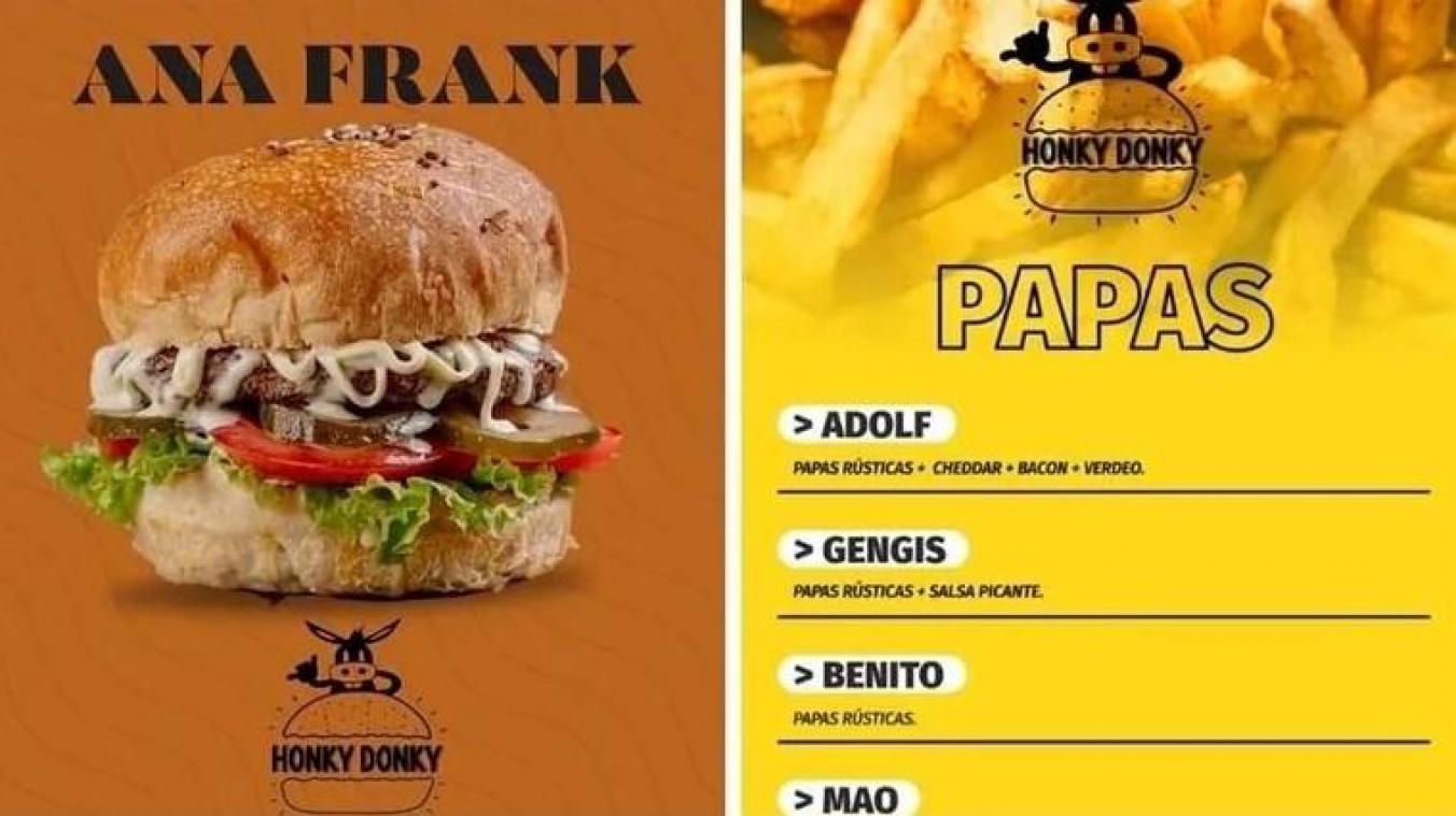 Fastfoodrestaurant choqueert met ‘Anne Frank’-burger en Hitler-frieten: «Smakeloos»