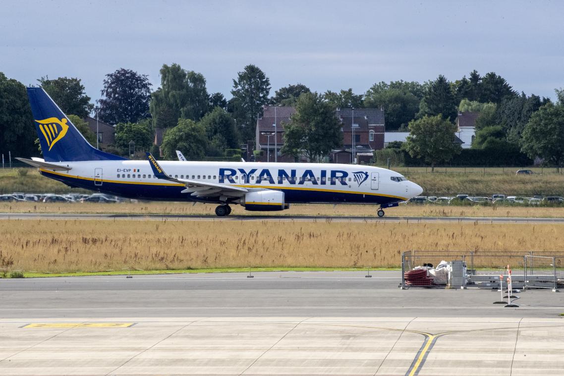 88 Ryanair-vluchten geschrapt in Charleroi op maandag en dinsdag