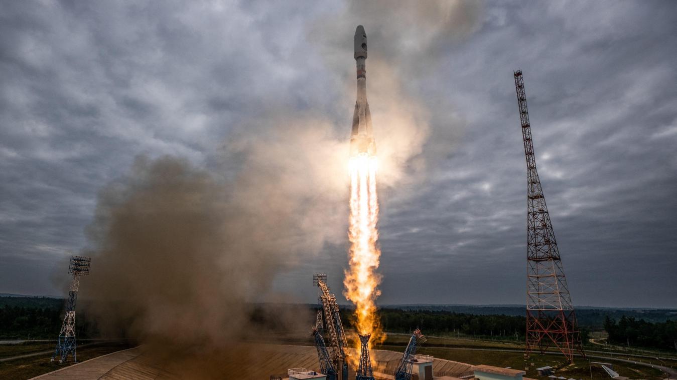 Russische maanlander stuurt eerste data door