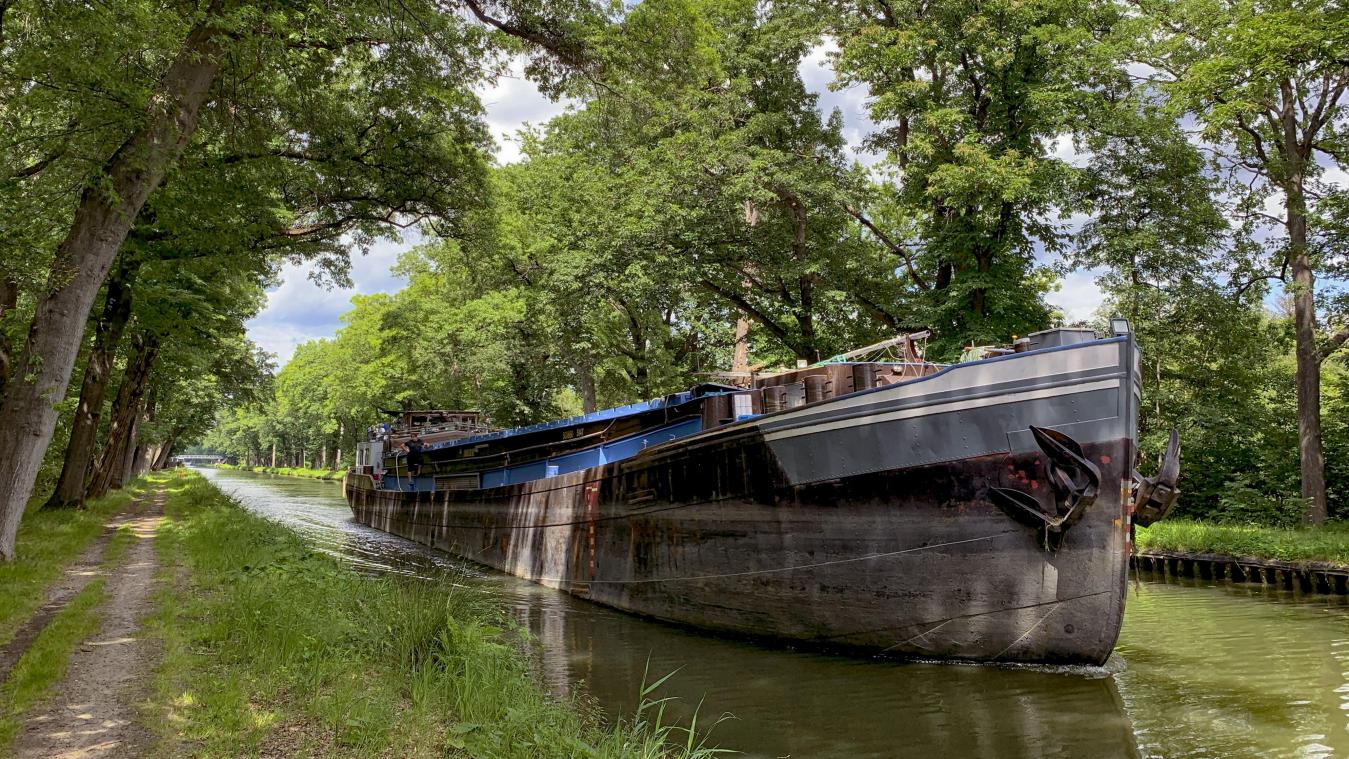 Hulpdiensten redden vrouw van dak van auto in kanaal in Geel