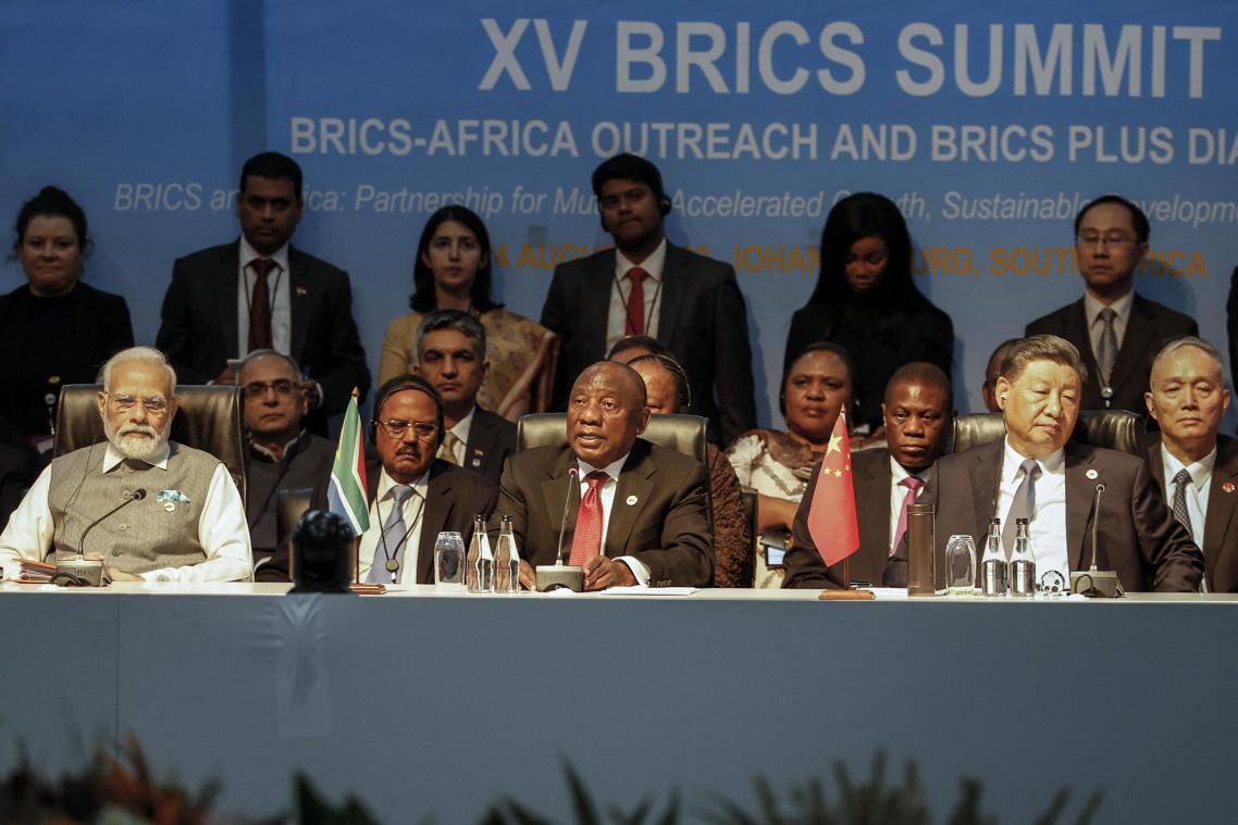 Zes nieuwe landen treden toe tot het Brics-samenwerkingsverband