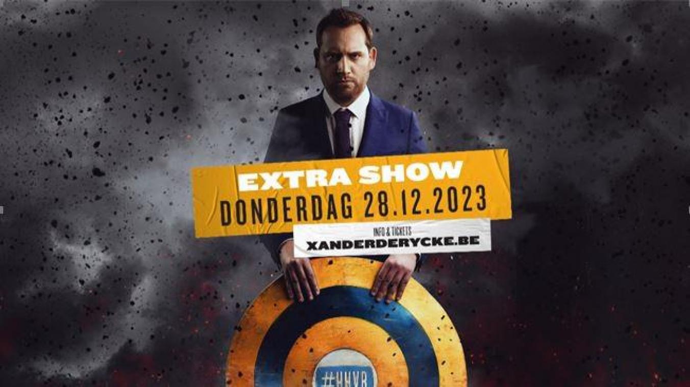 Xander De Rycke kondigt opnieuw extra show in Lotto Arena aan