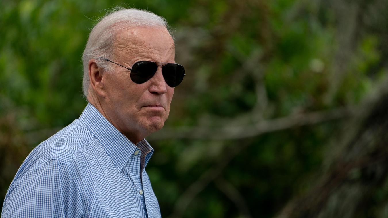 Biden meet schade op in Florida na doortocht storm Idalia