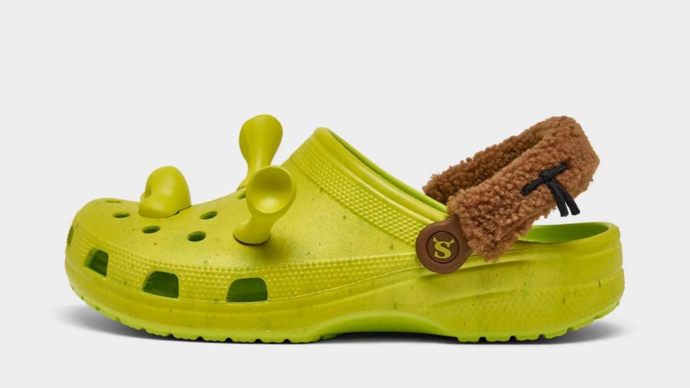 Shrek krijgt zijn eigen paar Crocs