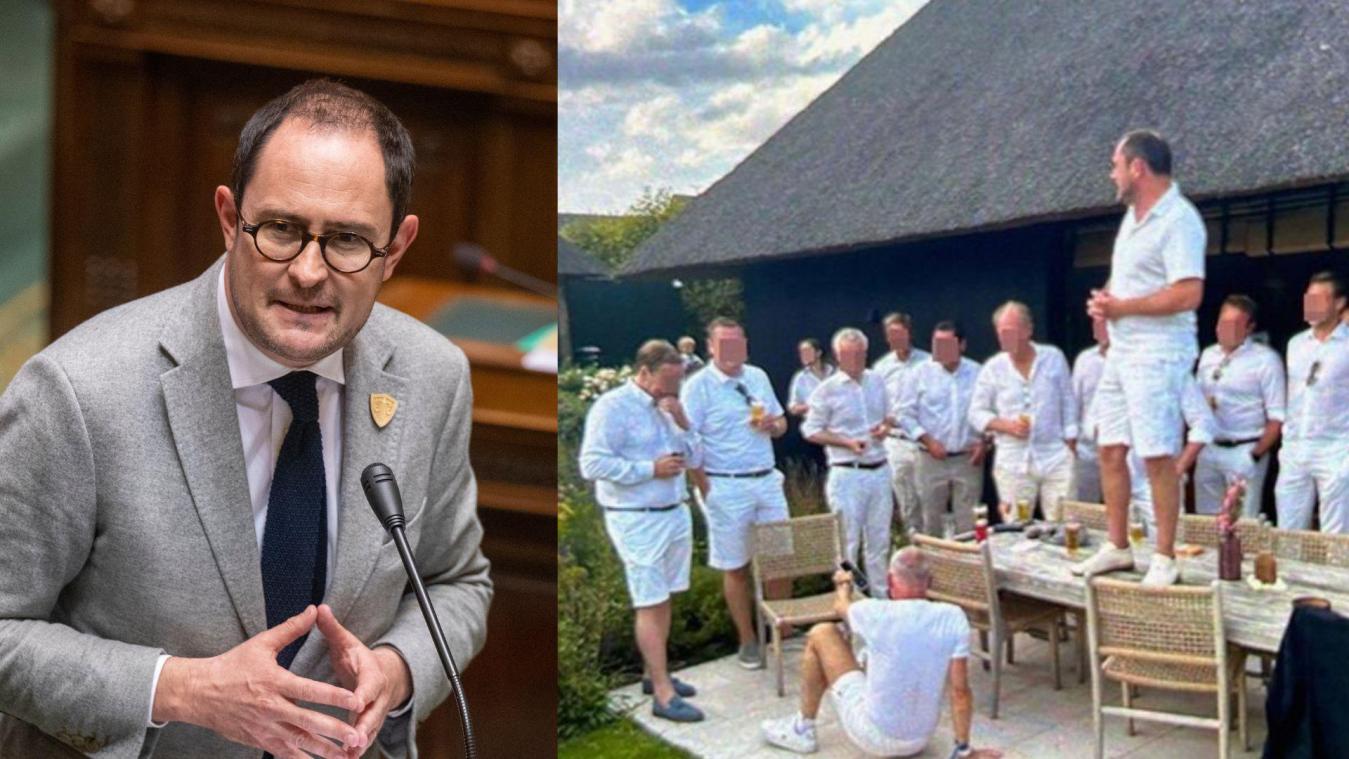 Van Quickenborne in de verdediging: «Kan plasbeweging of luchtgitaar zijn» (video)