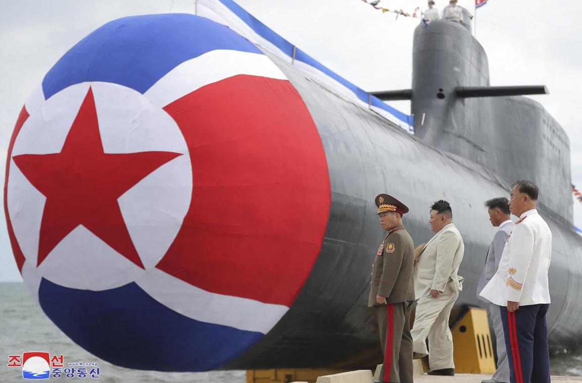 OMG. Noord-Korea kondigt nieuwe «nucleaire aanvalsonderzeeër» aan