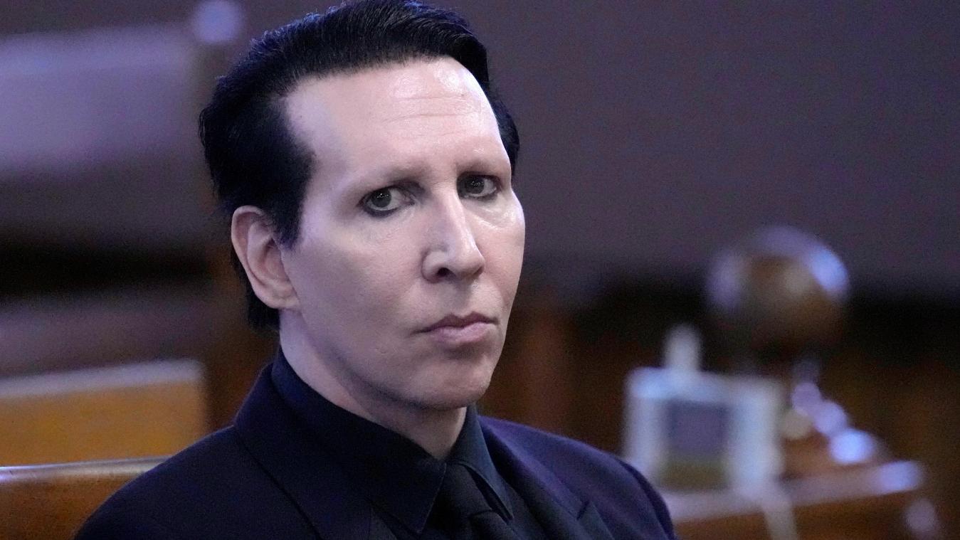 Marilyn Manson besmeurt vrouw met snot: taakstraf en boete