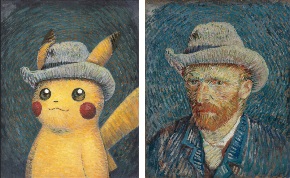 Pokémon neemt Van Gogh Museum over: «Ze hebben een sterke link»