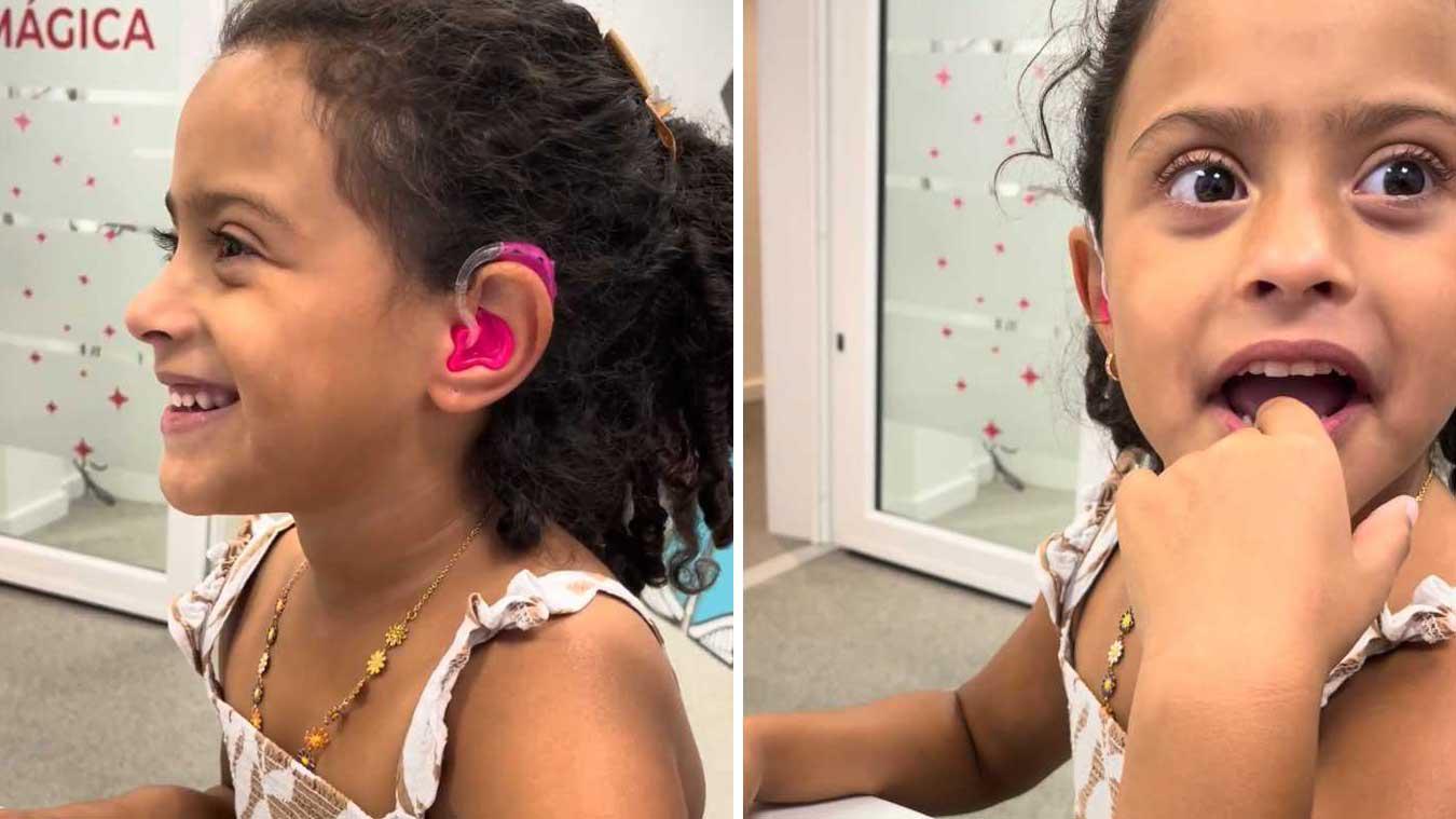 Video van meisje dat stem van haar mama voor het eerst hoort, maakt veel los: «Kippenvel!»