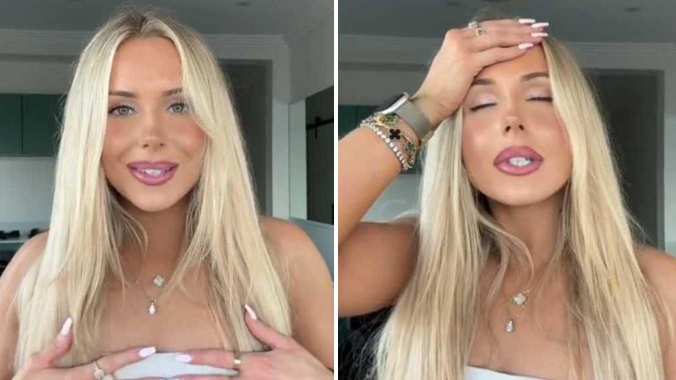 Influencer beleeft gênant moment op vliegtuig: «Plots zag iedereen mijn blote borsten!» (video)