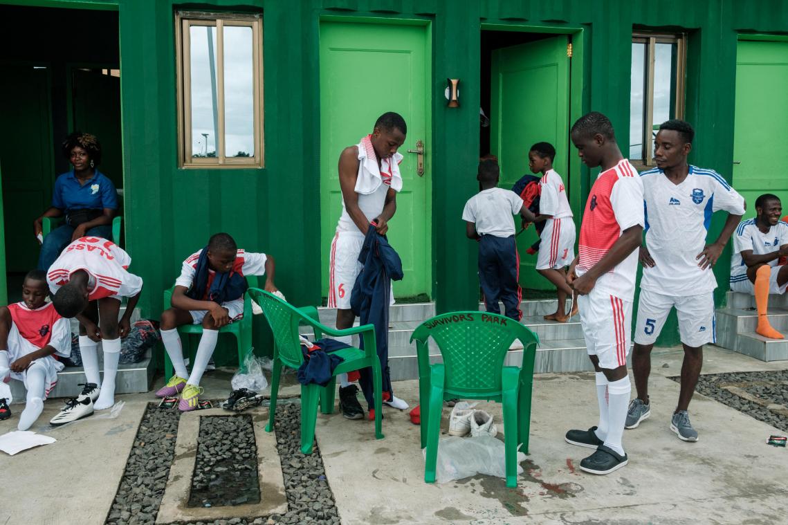 Deze ex-voetbalster gaat voor tweede termijn als president van Liberia