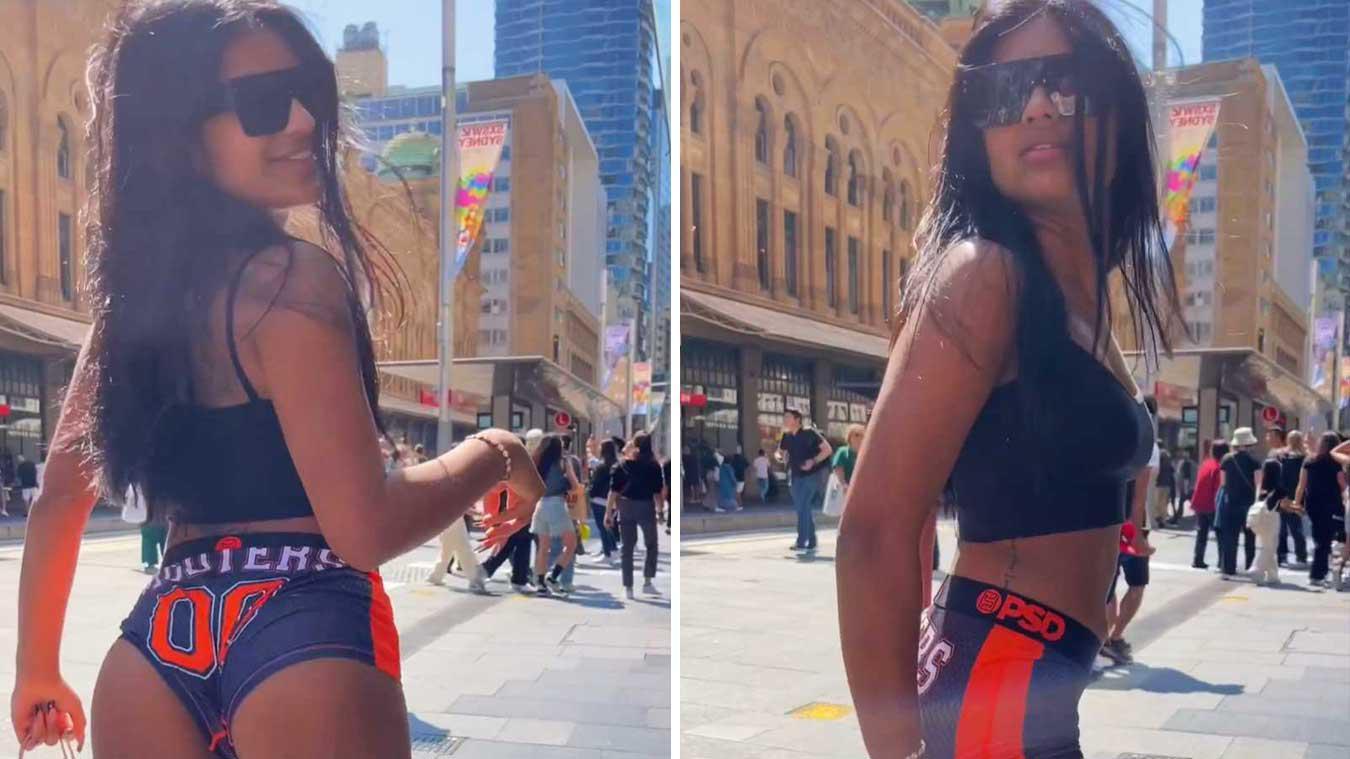 Influencer onder vuur omdat ze in hotpants twerkt in het bijzijn van kinderen: «Schaam je je niet?!» (video)