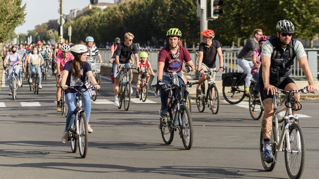 Aantal Brusselse fietsers stijgt met 7%