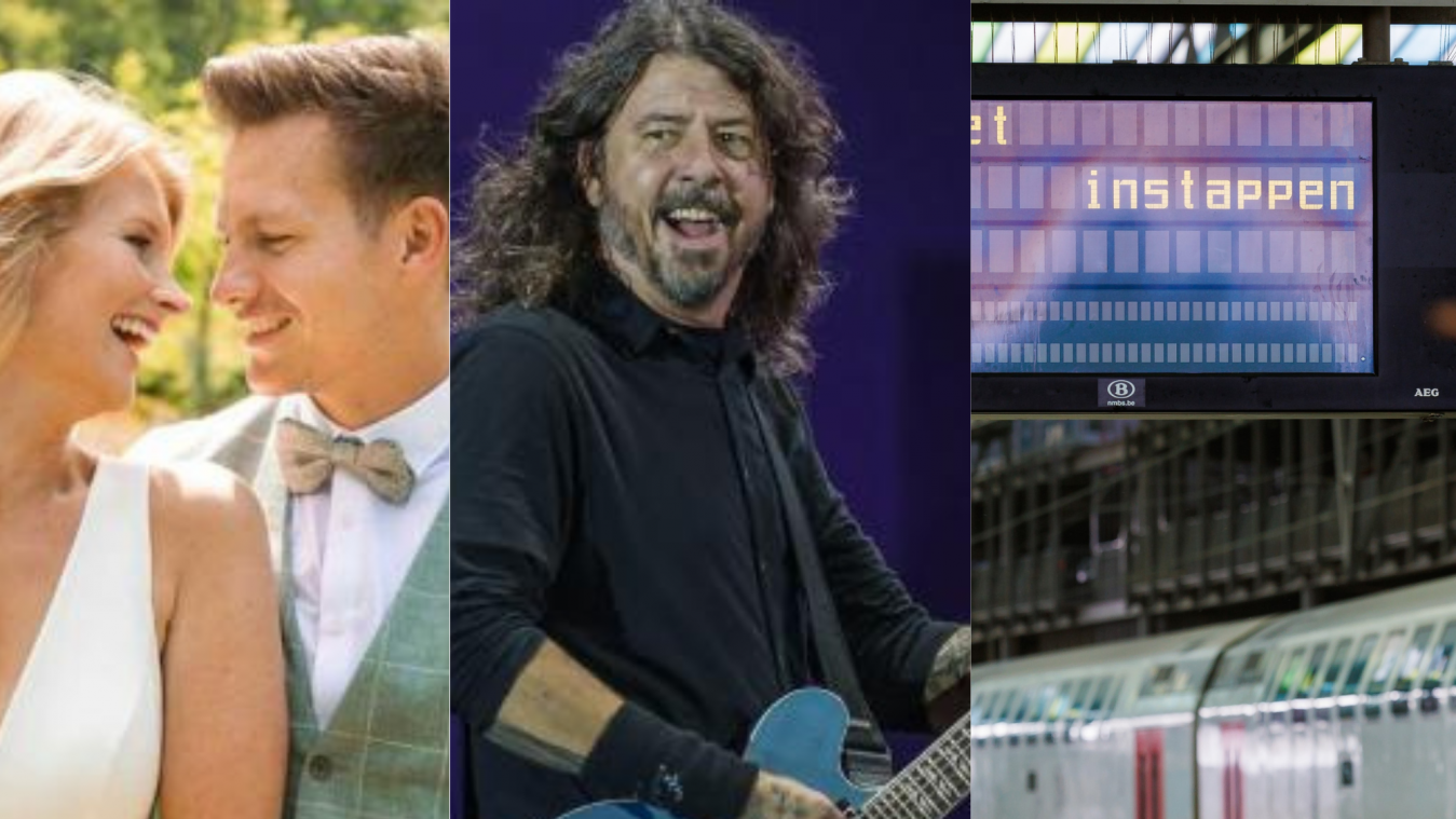 Het belangrijkste nieuws van 8 november: Brecht uit ‘Blind Getrouwd’ over intimiteit met Jolien, Foo Fighters eerste headliner van Rock Werchter, Alternatieve dienstregeling op het spoor