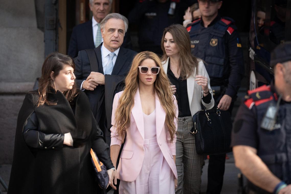 Shakira bekent fraude: Voorwaardelijke celstraf en boete van 7,3 miljoen euro