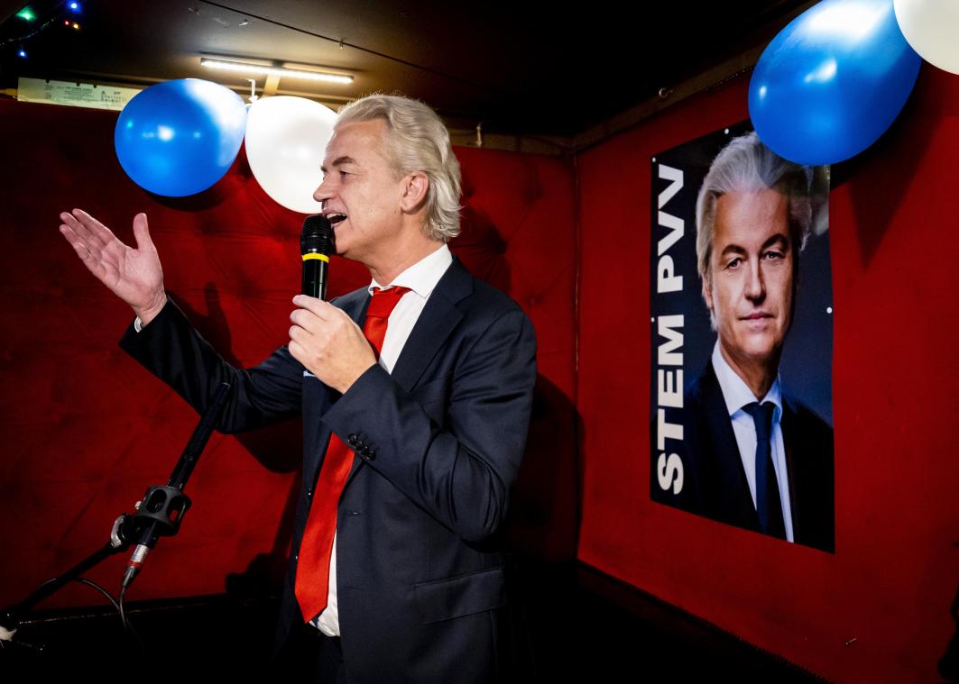 Extreemrechtse partij PVV wint overtuigend verkiezingen in Nederland