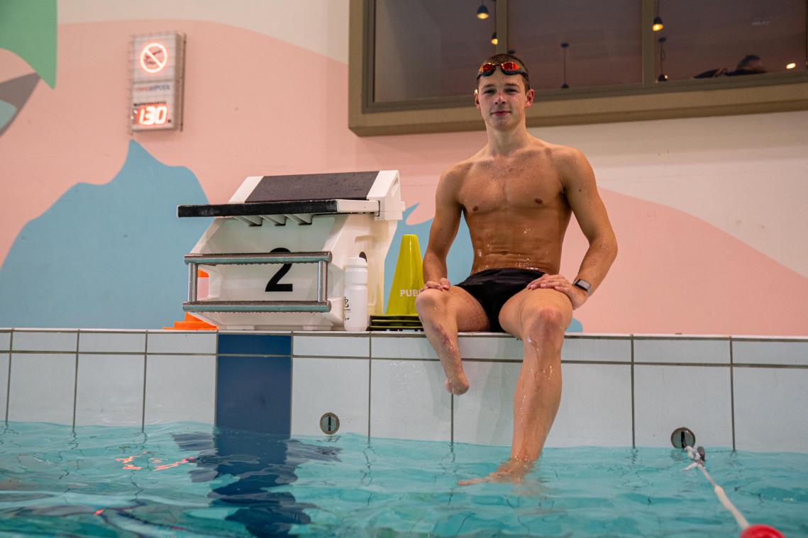Jongeren van morgen. Paralympisch atleet Sam De Visser jaagt droom na: «Mijn doel is een medaille op de Spelen»