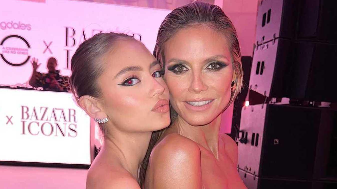 Lingerieshoot van Heidi Klum met dochter Leni lokt kritiek uit: «Zo raar!» (foto’s)