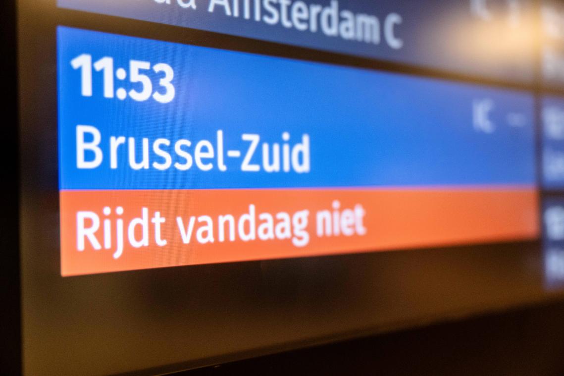 Treinstaking: deze treinen rijden woensdag en donderdag niet