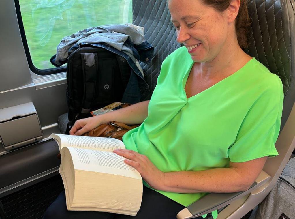 Betrapt met een boek: «Ik kan me echt vastbijten in Scandinavische crime»