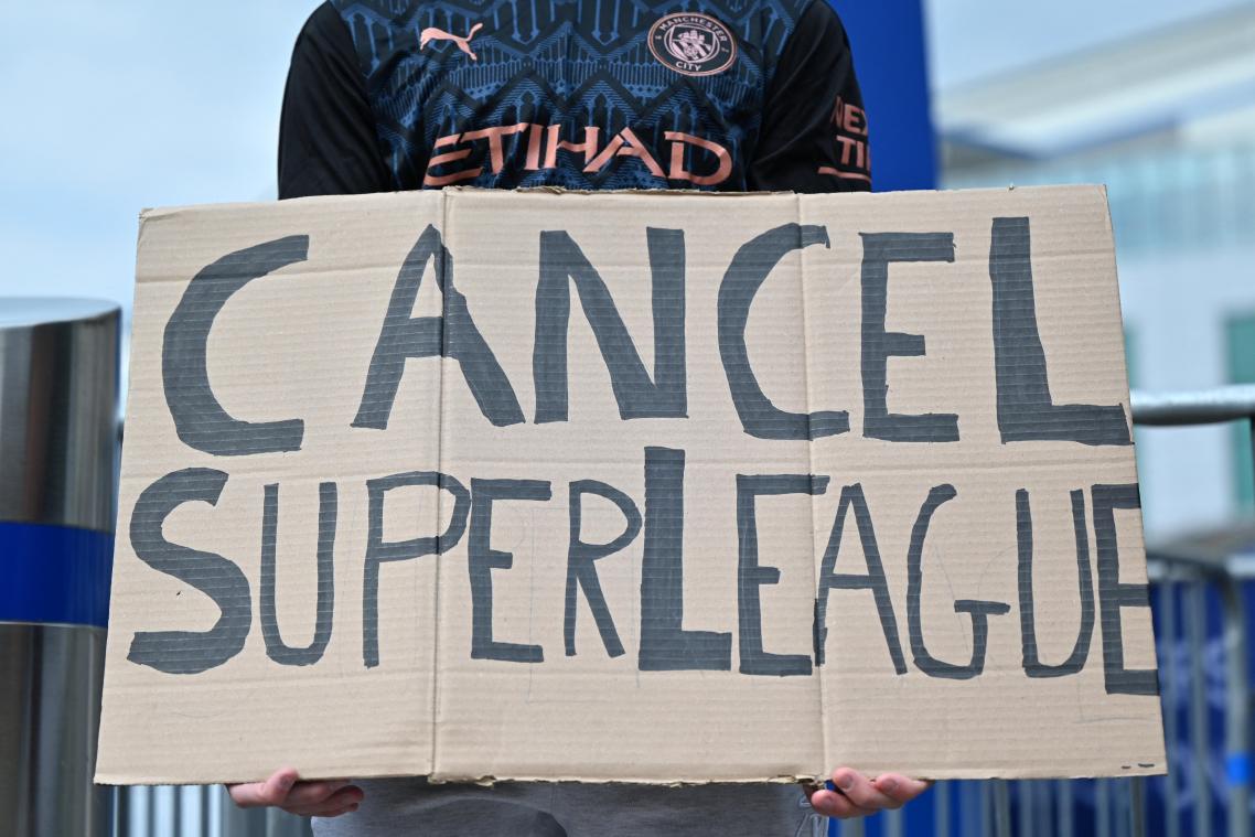 UEFA mag Super League niet verbieden