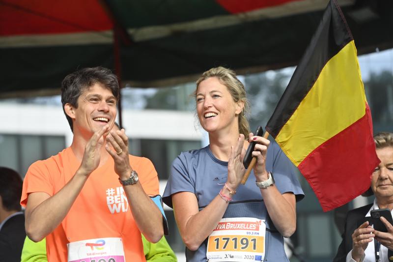 Minister Benjamin Dalle en minister Annelies Verlinden