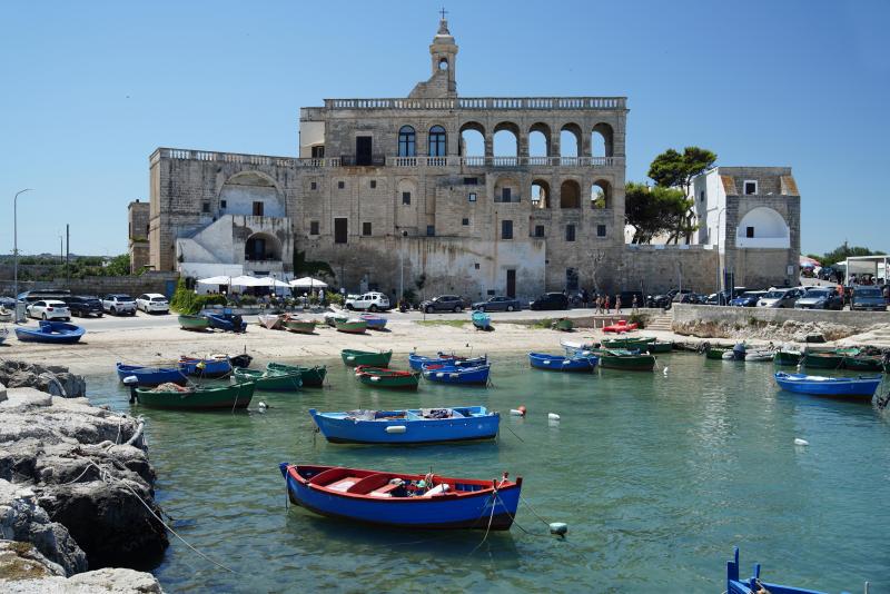 San Vito Abbey, Polignano a Mare, Puglia Region, Italy, Europe