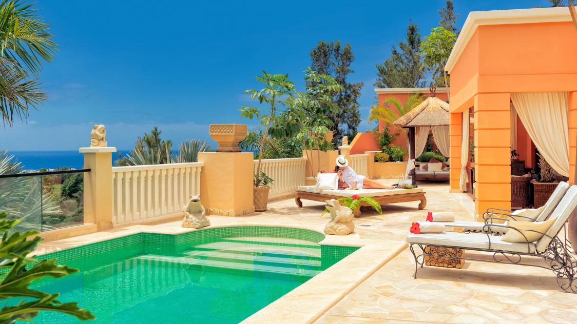 Villa Queen terraza piscina Royal Garden Villas Costa Adeje (2)