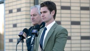 UNDER THE BANNER OF HEAVEN — “Church and State” Episode 4 (Airs Thursday, May 12th) — Pictured: Andrew Garfield as Jeb Pyre. CR: Michelle Faye/FX.