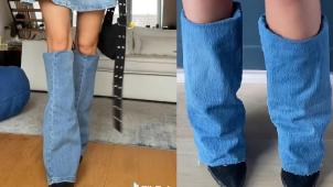 jeans boots